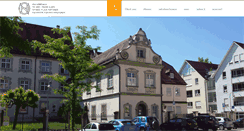 Desktop Screenshot of hno-biberach.de